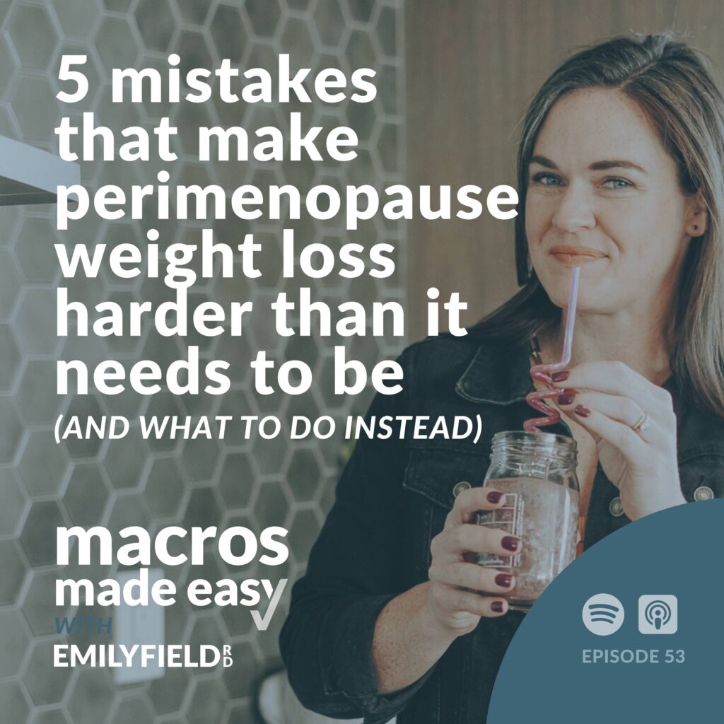 5 Mistakes That Make Perimenopause Weight Loss Harder Than It Needs to ...