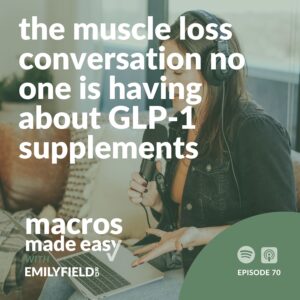 muscle loss, GLP-1 supplement, muscle loss during weight loss, strength training for fat loss